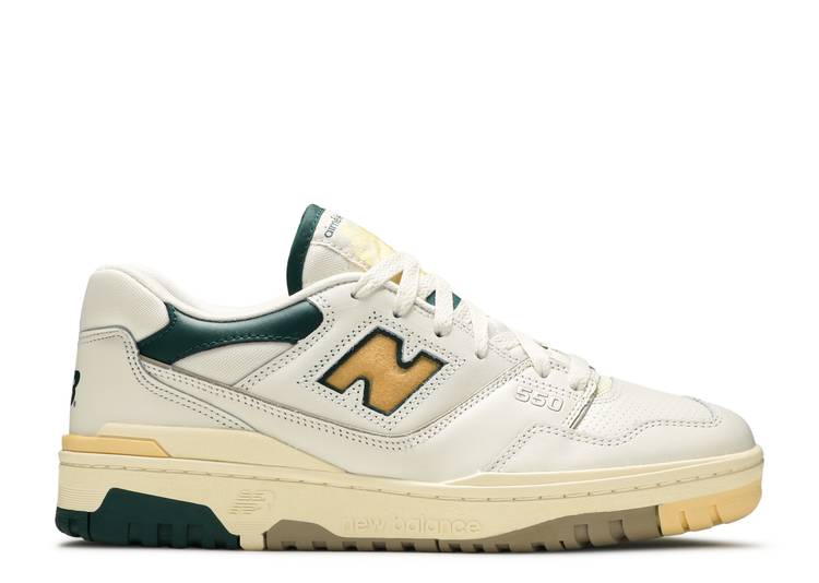 Davenzarry - New Balance Aimé Leon Dore x 550 'Green Yellow' - Image 1