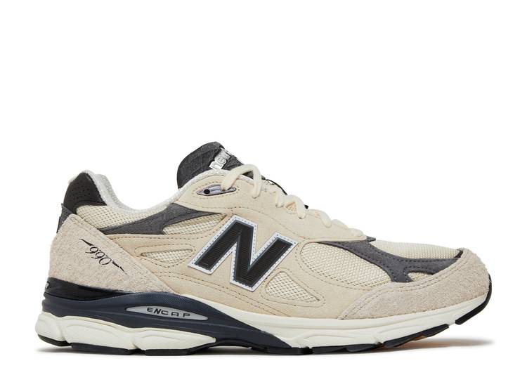 Davenzarry - New Balance Teddy Santis x 990V3 Made In USA 'Moonbeam' - Image 1