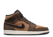 Davenzarry - Air Jordan 1 Mid SE 'Dark Chocolate' - Image 1