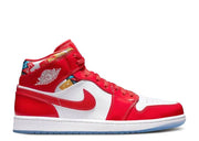 Davenzarry - Air Jordan 1 Mid SE Gs 'Barcelona Sweater' - Image 1
