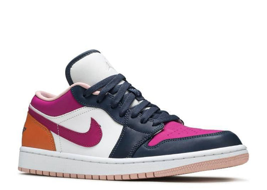 Davenzarry - Air Jordan 1 Low 'Mismatched - Purple Magenta' - Image 2