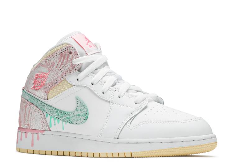 Davenzarry - Air Jordan 1 Mid SE 'Paint Drip' - Image 2
