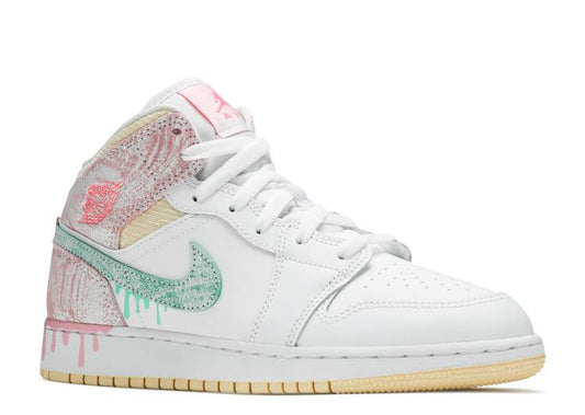 Davenzarry - Air Jordan 1 Mid SE 'Paint Drip' - Image 2