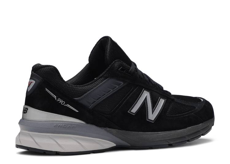 Davenzarry - New Balance 990v5 Made In USA 'Black' - Image 3