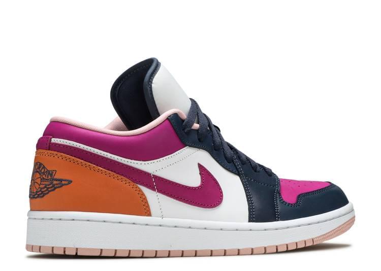 Davenzarry - Air Jordan 1 Low 'Mismatched - Purple Magenta' - Image 5