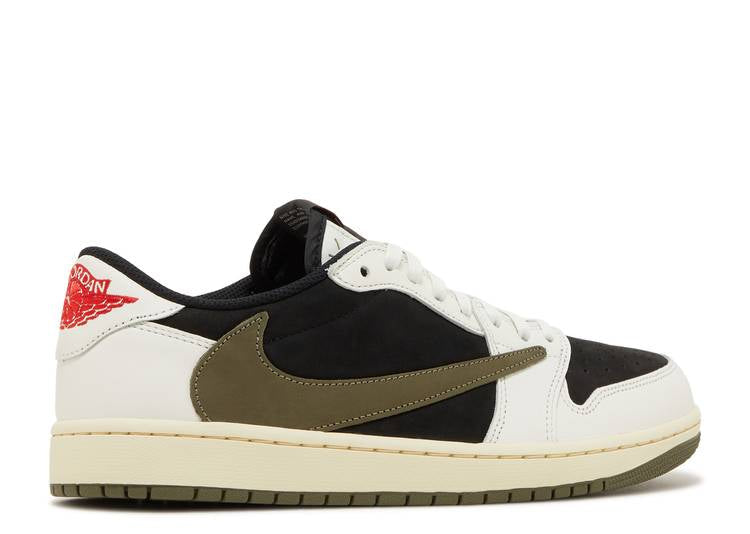 Davenzarry - Travis Scott x Women's Air Jordan 1 Retro Low OG 'Olive' - Image 3