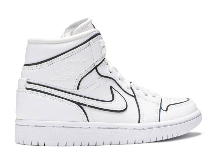 Davenzarry - Women's Air Jordan 1 Mid SE 'Iridescent Trim' - Image 2