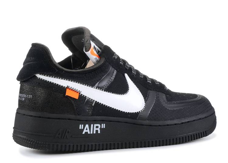 Davenzarry | Off-White x Air Force 1 Low 'Black' | View 3