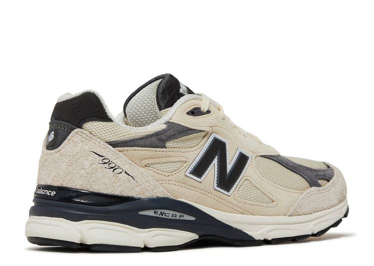 Davenzarry - New Balance Teddy Santis x 990V3 Made In USA 'Moonbeam' - Image 3