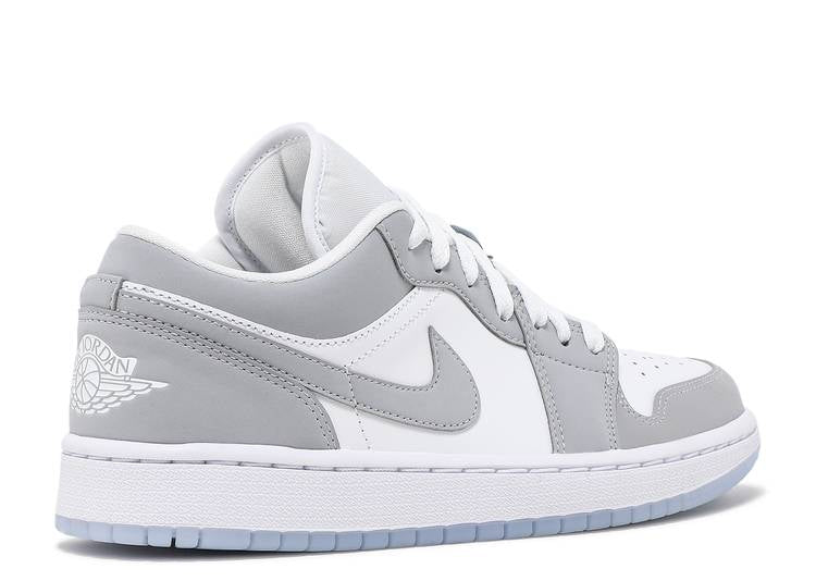 Davenzarry - Women's Air Jordan 1 Low 'White Wolf Grey' - Image 3
