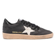 Davenzarry | Golden Goose Ball-Star Black Suede | View 1
