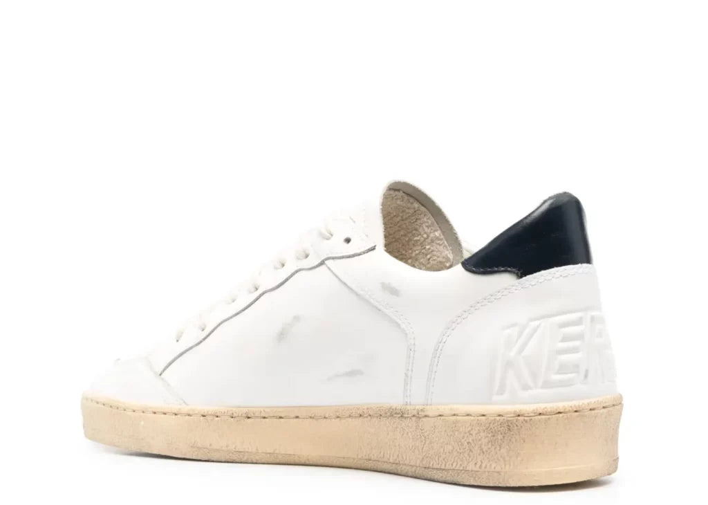 Davenzarry | Golden Goose Ball-Star White Leather | View 6