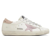 Davenzarry | Golden Goose Super-Star White Antique Pink - Women's | View 1