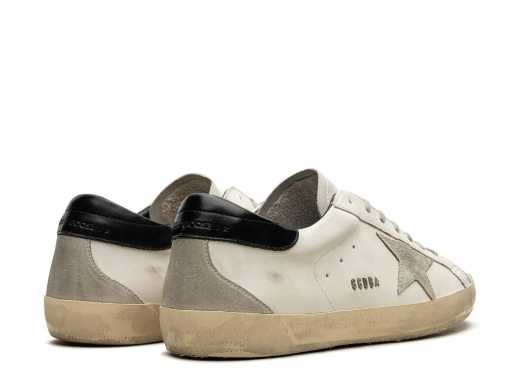 Davenzarry | Golden Goose Super-Star White Black | View 7