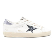 Davenzarry | Golden Goose Super-Star White Leather Padded Ankle - Women's | View 1