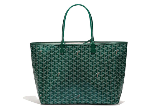 Davenzarry - Goyard Saint Louis Tote PM Green - Image 2