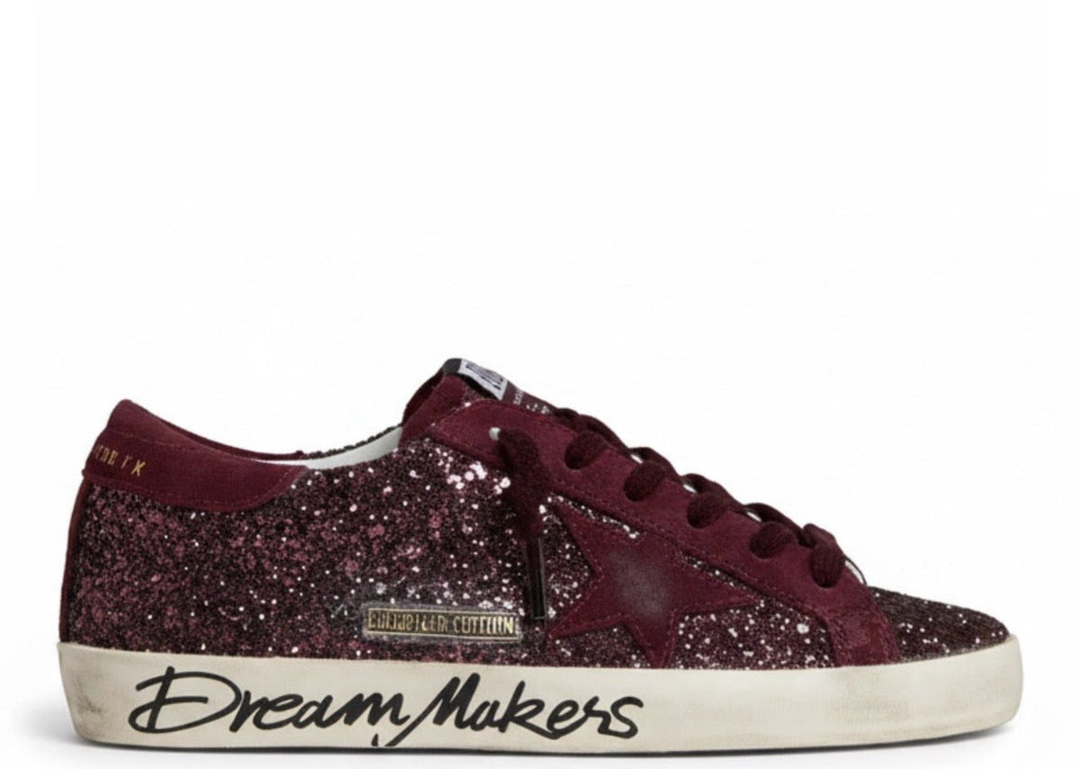 Golden Goose Super-Star Burgundy Dream Makers