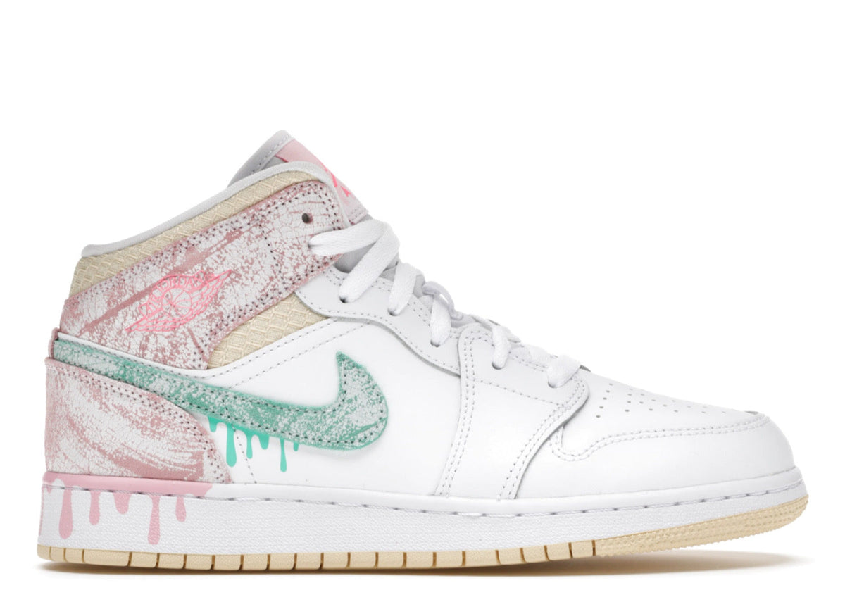 AJ1 Mid SE 'Paint Drip'