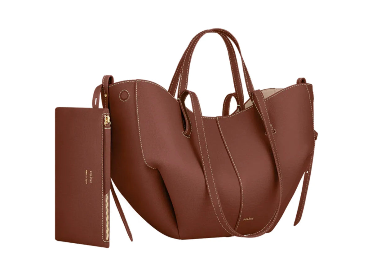 Davenzarry - Polène Cyme Mini Edition Textured Cognac - Image 2