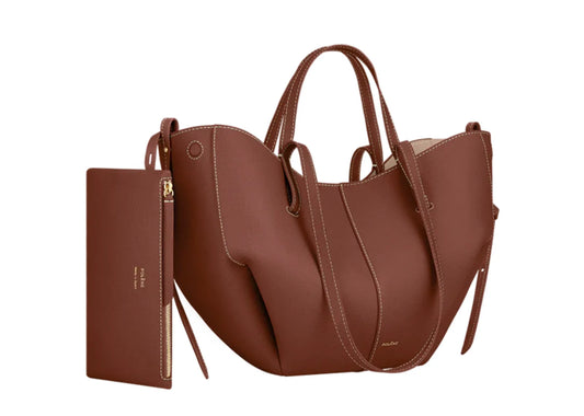 Davenzarry - Polène Cyme Mini Edition Textured Cognac - Image 2
