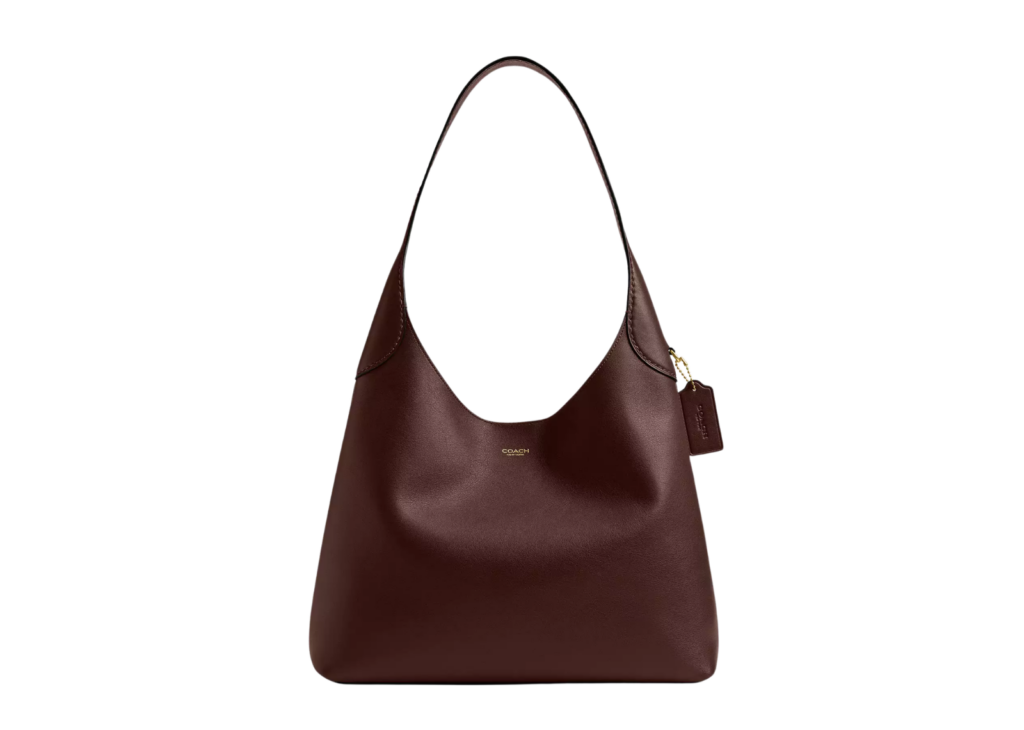 Davenzarry | Coach Brooklyn Shoulder Bag 34 Brass/Maple | View 6