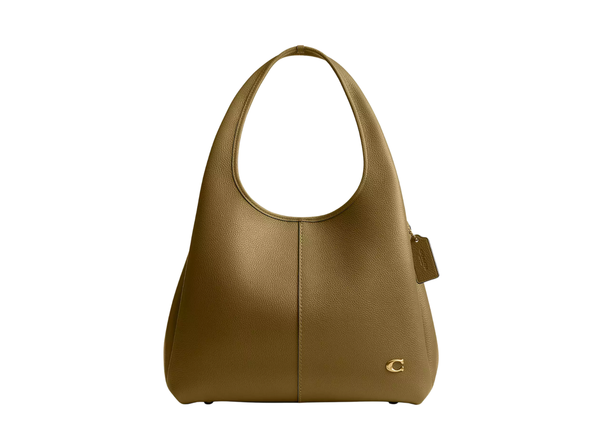 Davenzarry | Coach Lana Shoulder Bag Brass/Muted Olive | View 1