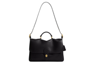 Davenzarry | Coach Metropolitan Messenger Bag Brass/Black | View 1
