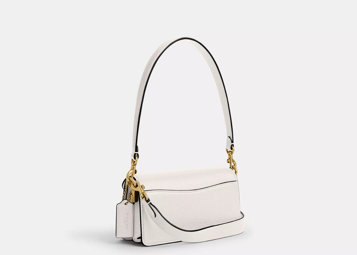 Davenzarry | Coach Tabby Shoulder Bag 20 Brass/Chalk | View 2