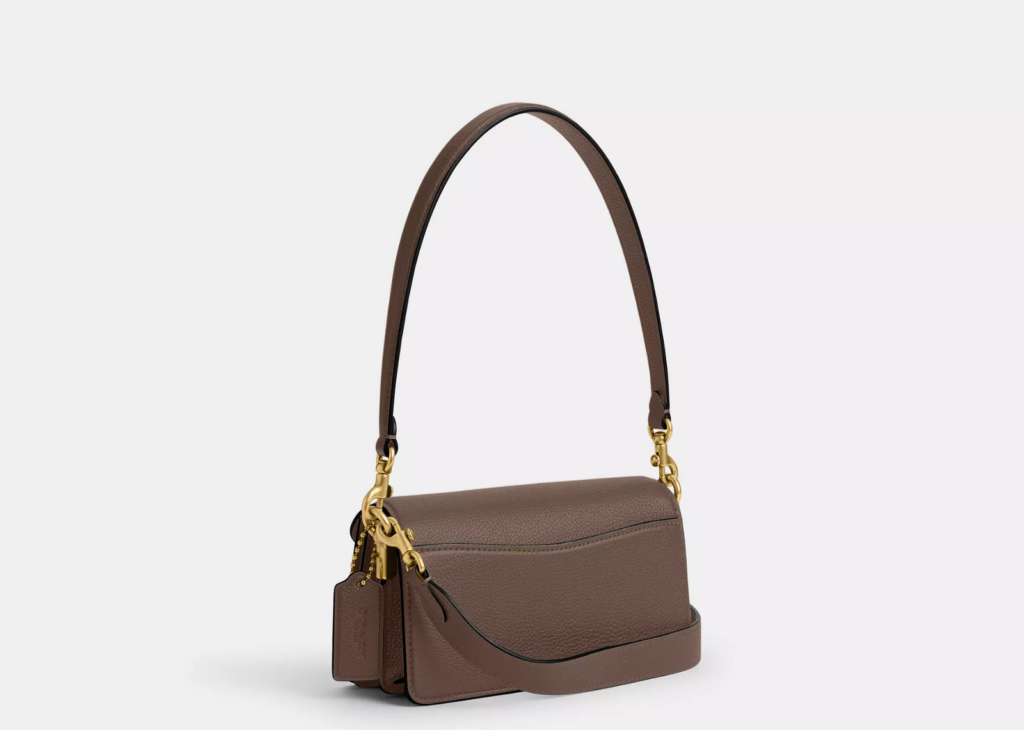 Davenzarry | Coach Tabby Shoulder Bag 20 Brass/Dark Stone | View 7