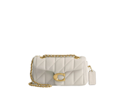 Davenzarry | Coach Tabby Shoulder Bag 20 Pillow Quilting Brass/Chalk | View 1