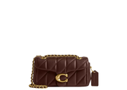 Davenzarry | Coach Tabby Shoulder Bag 20 Pillow Quilting Brass/Maple | View 1