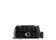 Davenzarry | Coach Tabby Shoulder Bag 20 Pillow Quilting Silver/Black | View 1
