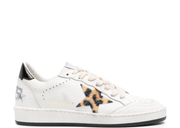 Davenzarry | Golden Goose Ball Star Leopard Print Star Swarovski Crystals - Women's | View 1