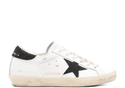 Davenzarry | Golden Goose Super-Star Black Swarovski Crystal Star Heel Tab - Women's | View 1