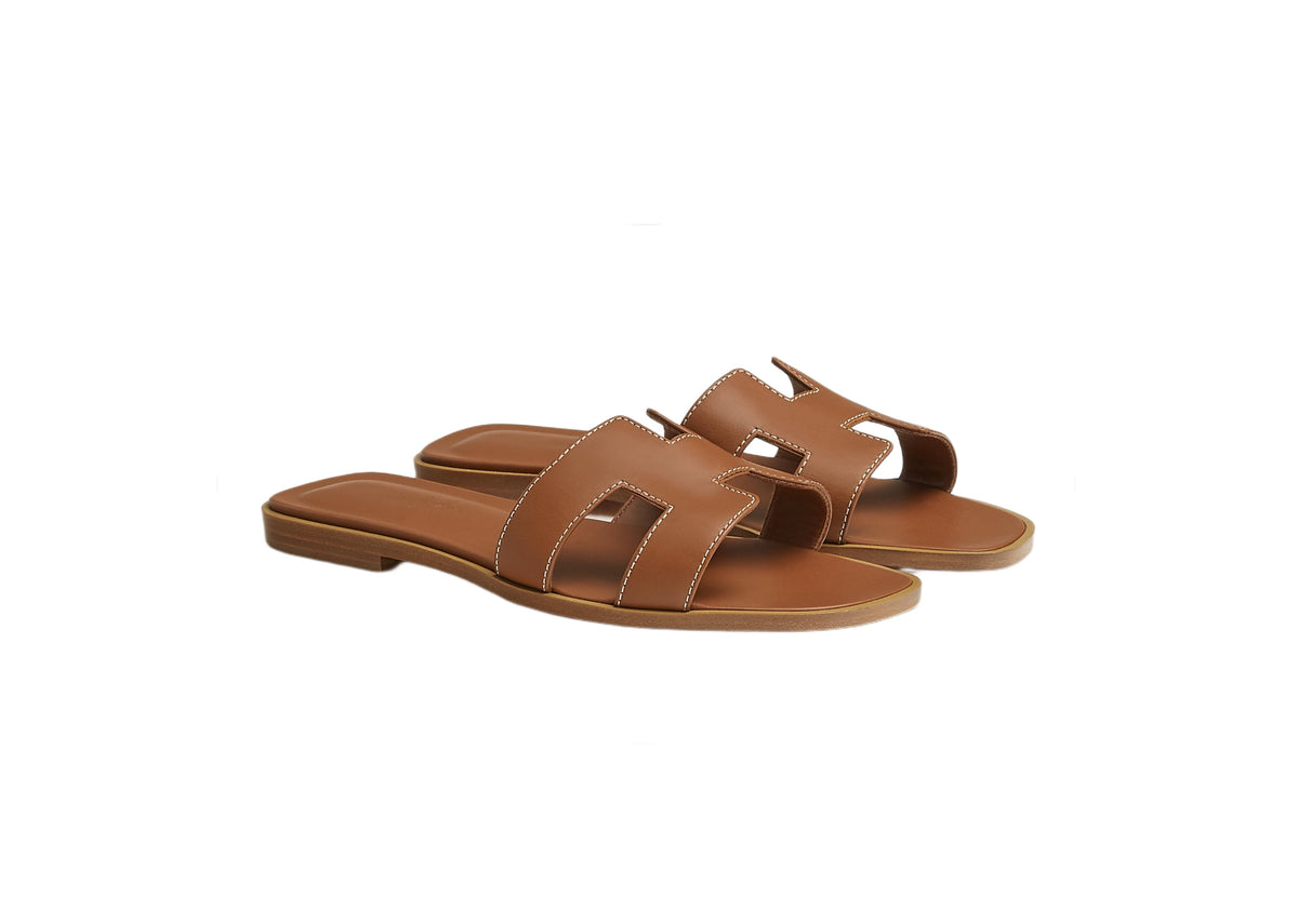 Davenzarry - Hermes Oran Sandal ‘Beige’ - Image 1
