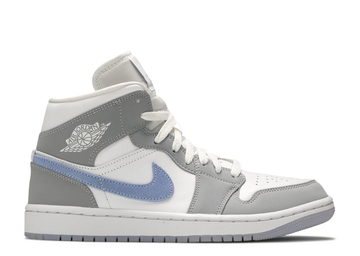 Women's Air Jordan 1 Mid "Wolf Grey Aluminium"