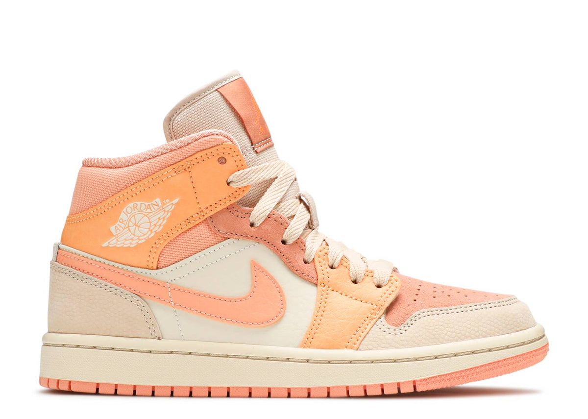 Davenzarry - Women's Air Jordan 1 Mid 'Apricot' - Image 1