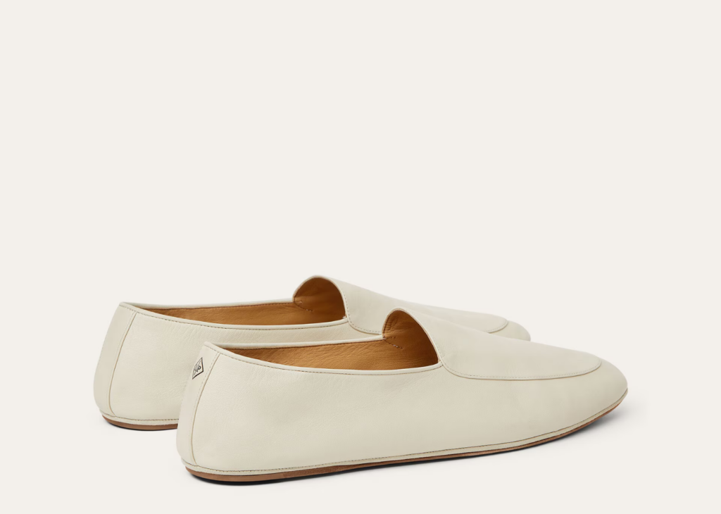 Davenzarry | Loro Piana Anton Walk Loafer Lambskin Light Ivory | View 6