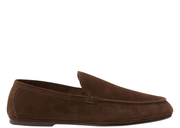 Davenzarry | Loro Piana Summer Anton Walk Loafer Suede Terra | View 1