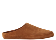 Davenzarry | Loro Piana Tomori Walk Mule Suede Brandy | View 1